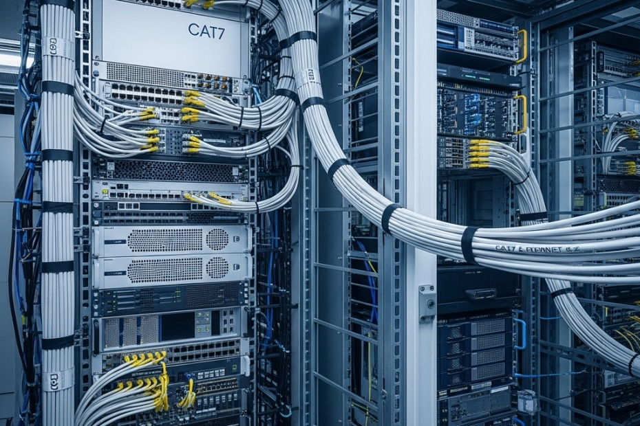 Cat7 Ağ Kablolama 1 Cat7 Ağ Kablolama