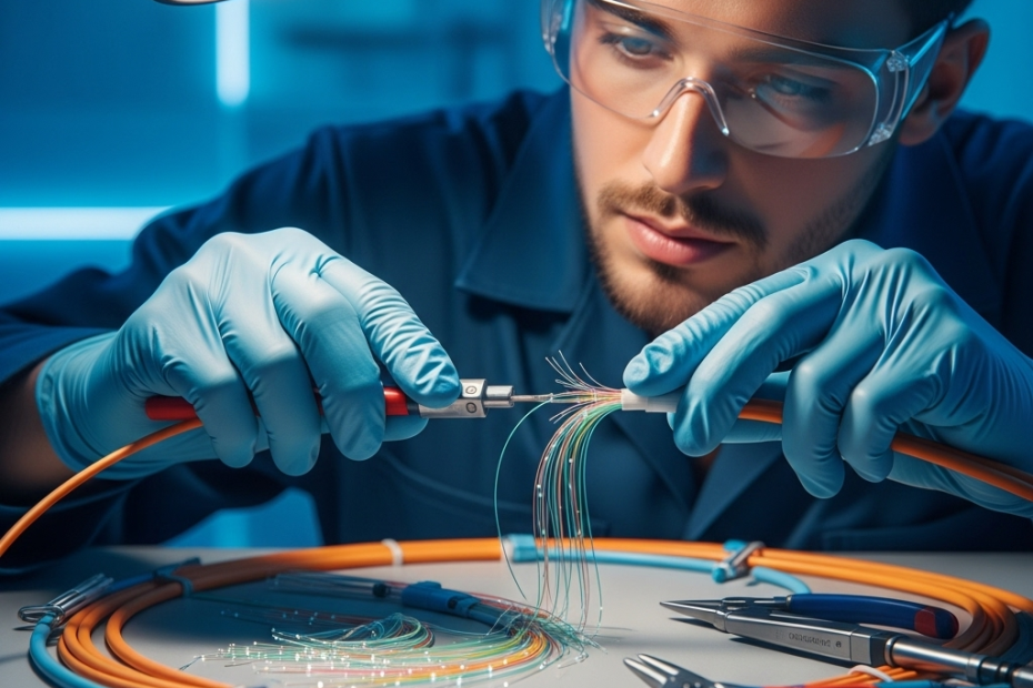 Evde Fiber Kablo Tamiri 3 Evde Fiber Kablo Tamiri