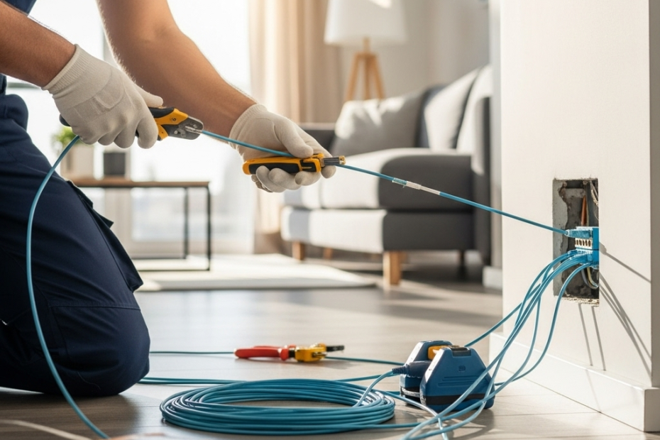 Fiber İnternet Çekimi 1 Fiber İnternet Çekimi