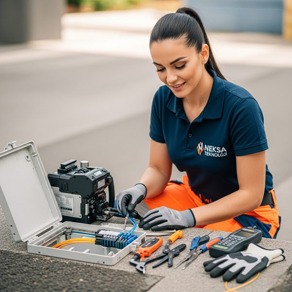 Fiber Kablo Ek Yapma 20 Fiber Kablo Ek Yapma